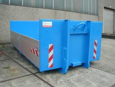Abroll-Container Kippaufbau