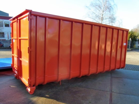 HÜLLENKREMER Containerbau NRW - Abrollcontainer mit festem Dach