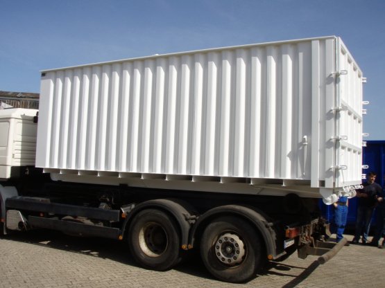 HÜLLENKREMER Containerbau NRW - Abrollcontainer, offen, flüssigkeitsdicht gemäß WHG