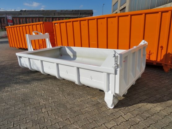 HÜLLENKREMER Containerbau NRW - Abrollcontainer, offen, Entleerungsklappe, Inhalt ca. 5 m³