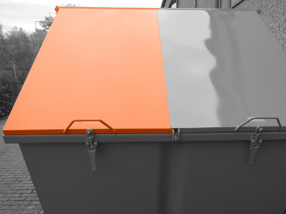 Federentlasteter Geteilter Deckel