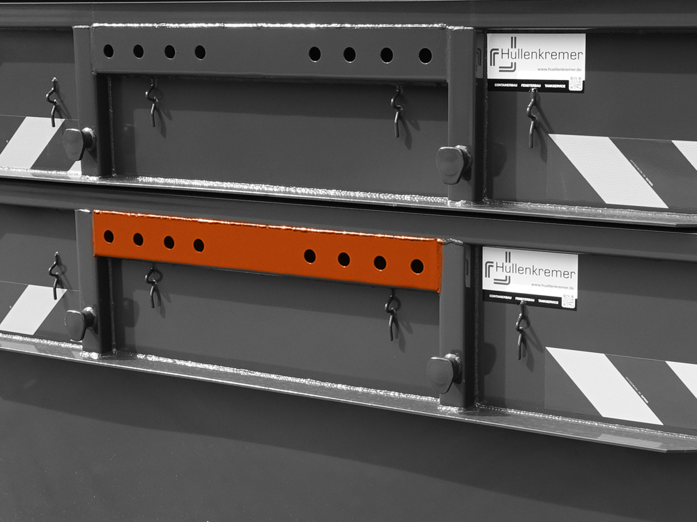 Je Seite eine Zurrleiste